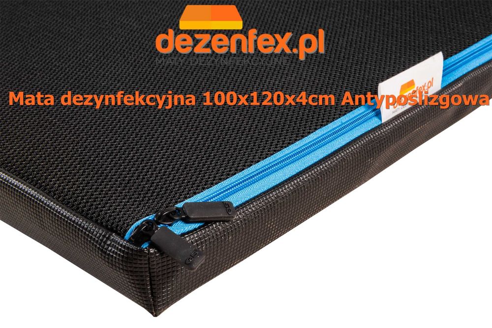 Maty;mata dezynfekcyjna;przejściowe 100x120x4cm Antypośizgowe /
