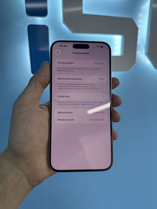 iPhone 15 PRO MAX 256GB BATERIA 100% GWARANCJA 12 miesiecy !!!