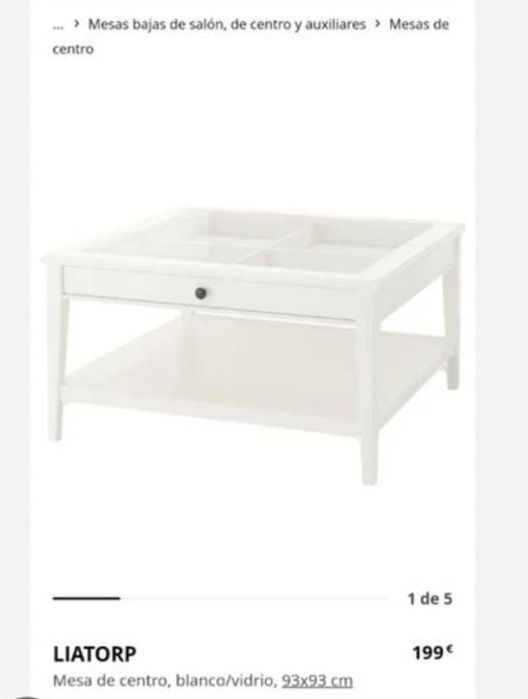 Mesa de Sala Liatrop IKEA