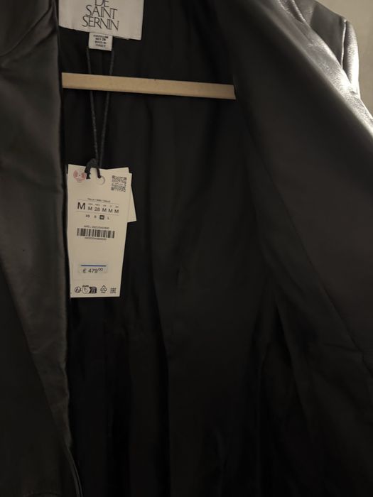 Тренч плащ піджак пальто колобарації Zara x Ludovic De Saint Sernin
