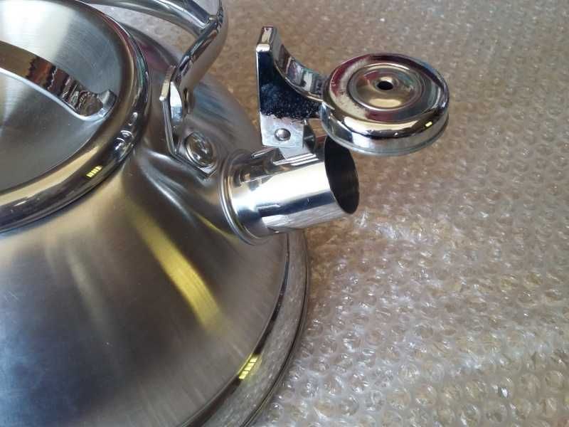 Чайник 2,5 без силікону, бакеліту та пластмаси