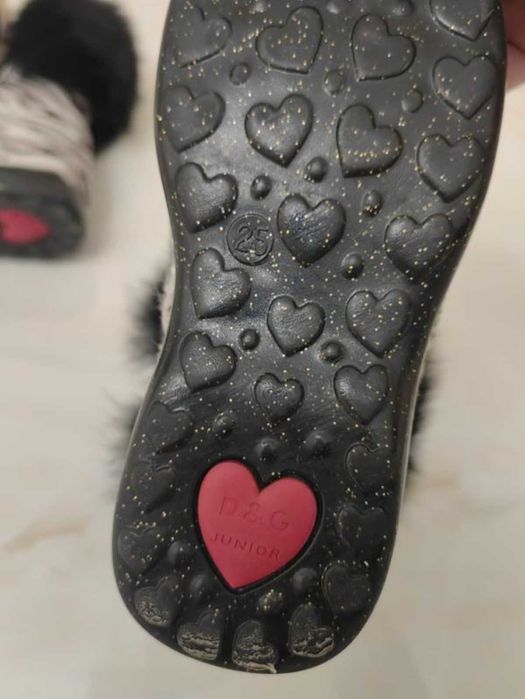 Зимові чобітки Dolce Gabbana (original)