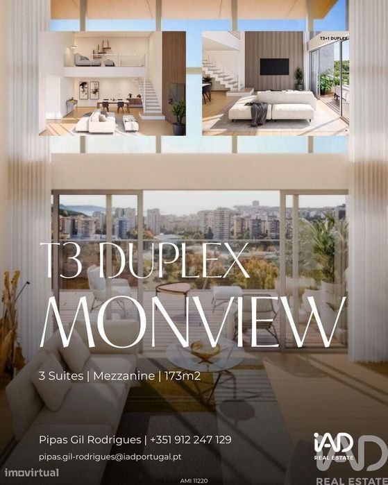 Apartamento T3 em Algés, Linda-a-Velha e Cruz Quebrada-Dafundo de 140,