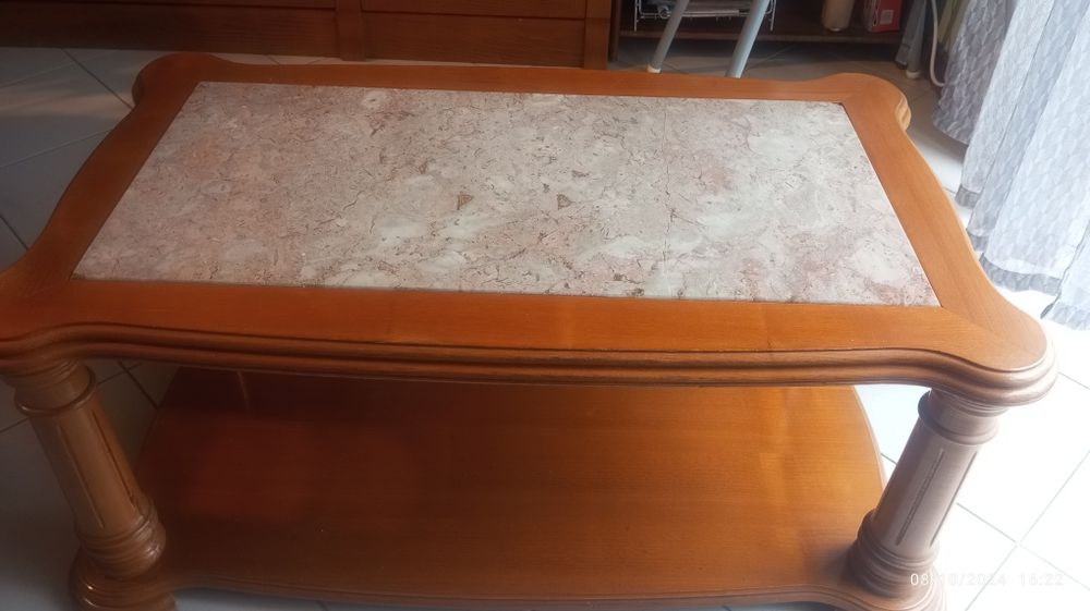 Mesa centro retangular