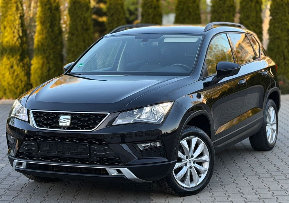 Seat Ateca Czarna * 1.6 TDI *Niemcy * Alu * Klimatronic * Mały przebieg *