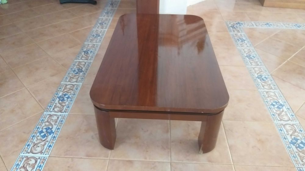 Mesa de centro de Sala de Estar côr cerejeira escura