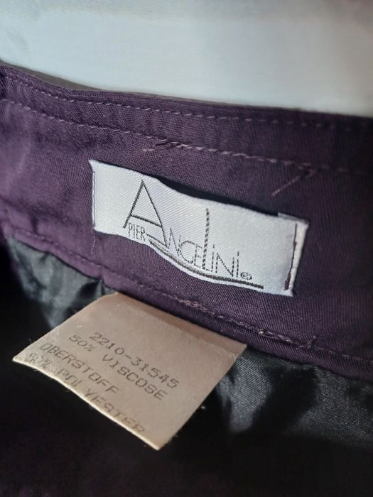 Fioletowa spodnica L