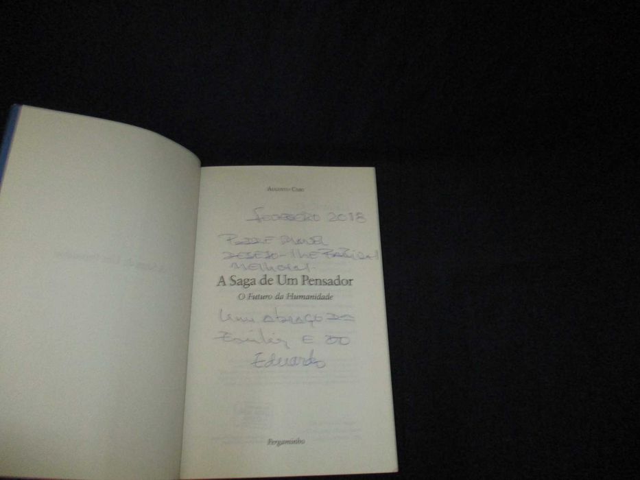 Livro A Saga de um Pensador Augusto Cury