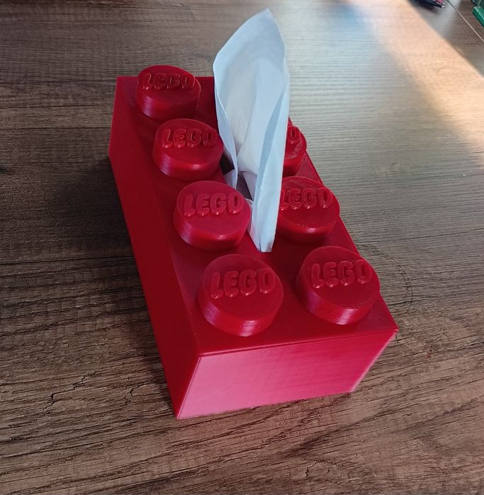 Pojemnik box na chusteczki LEGO