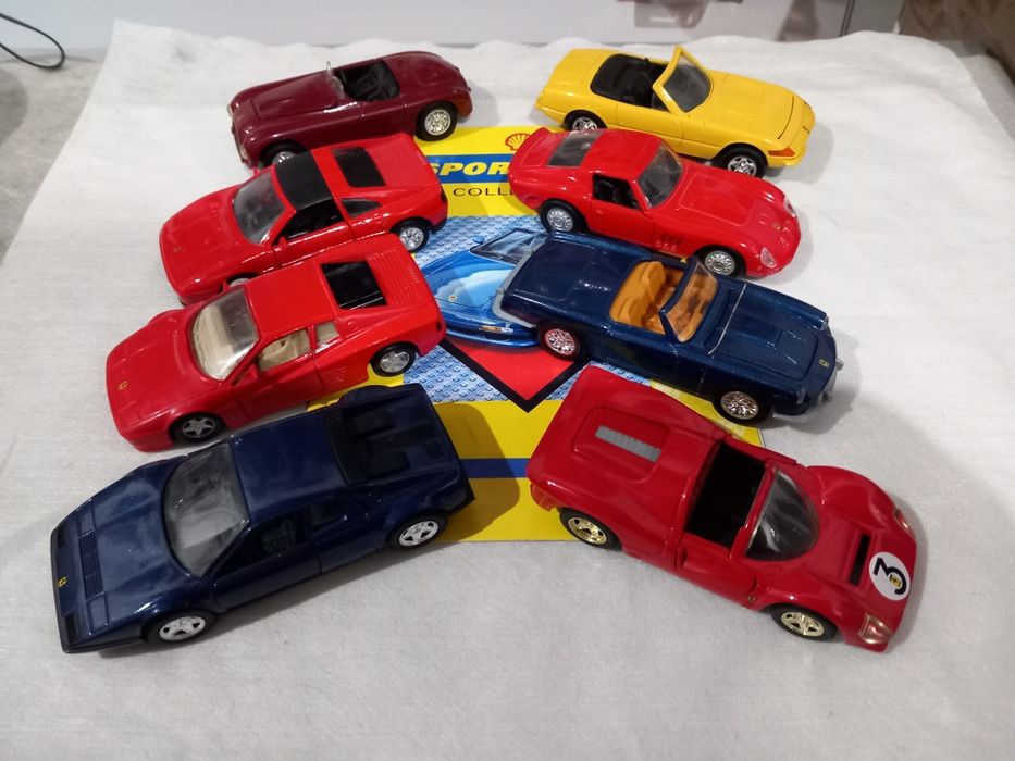 Miniaturas coleção Ferrari