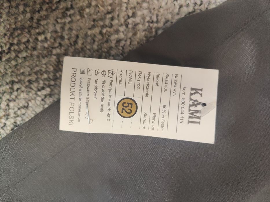 Elegancka prosta spódnica rozmiar 52