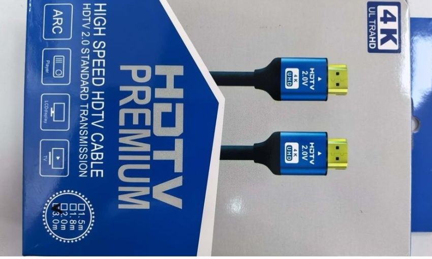 Kabel HDMI 2.0 Premium 4K Ultra HD – High Speed, ARC