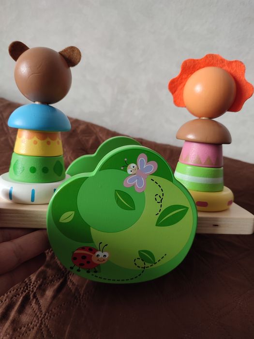 Piramidki Elefun Balansujące zwierzątka 18 m +