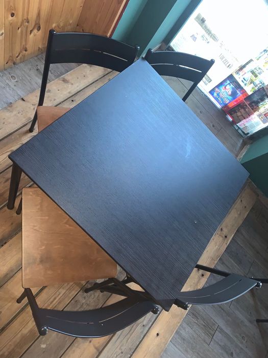 Lote 6mesas 24cadeiras