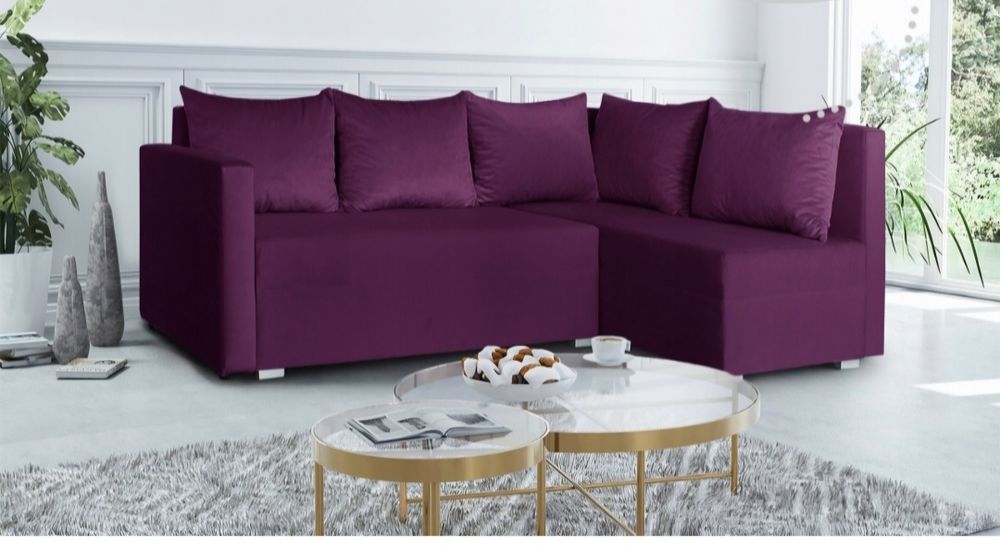 Narożnik z funkcją spania nowy