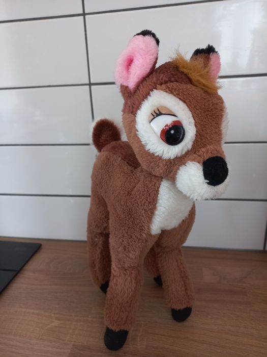 Zabawka maskotka przytulanka sarenka jelonek stojąca Bambi