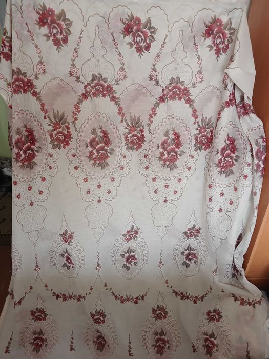 Тюль и шторы 2 шт. Б/у