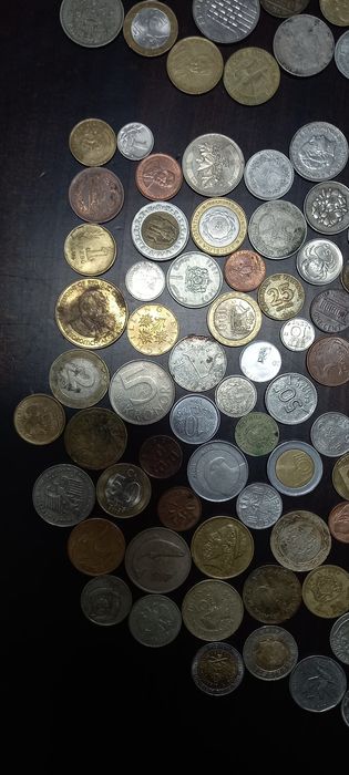 Lote 220 moedas não repetidas