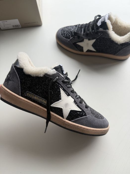 zimowe trampki Golden Goose