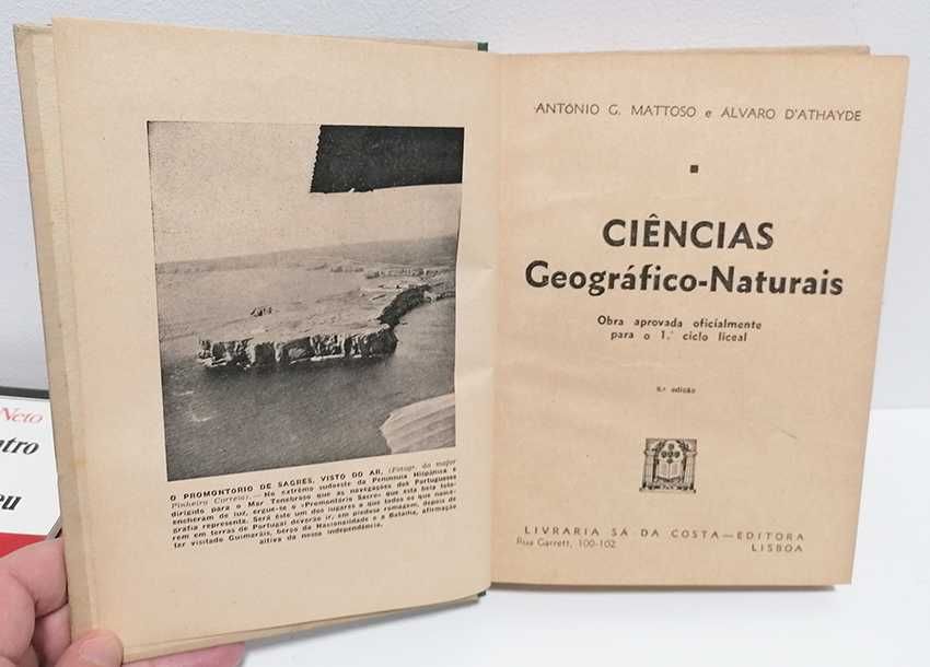 Ciências Geográfico-Naturais, de Antonio G. Matoso e Álvaro Ataíde