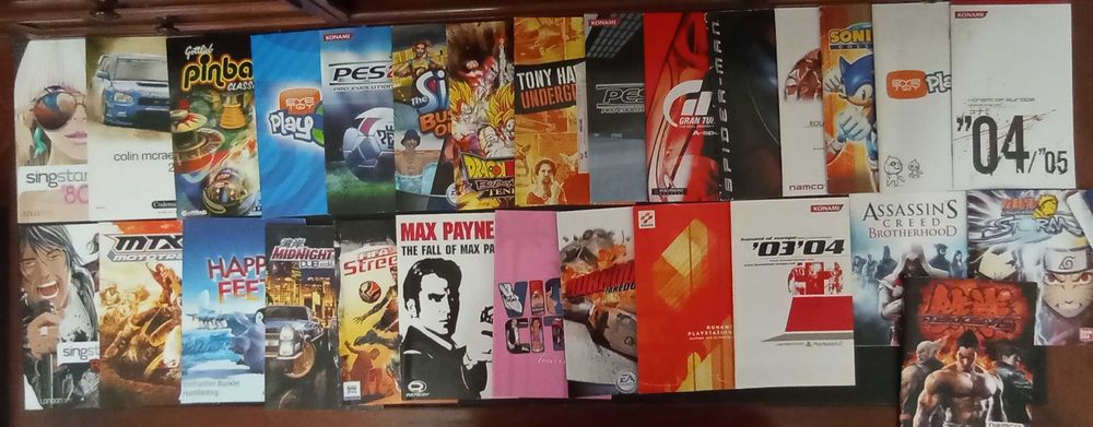 Capas e Manuais Playstation 2 (PS2)