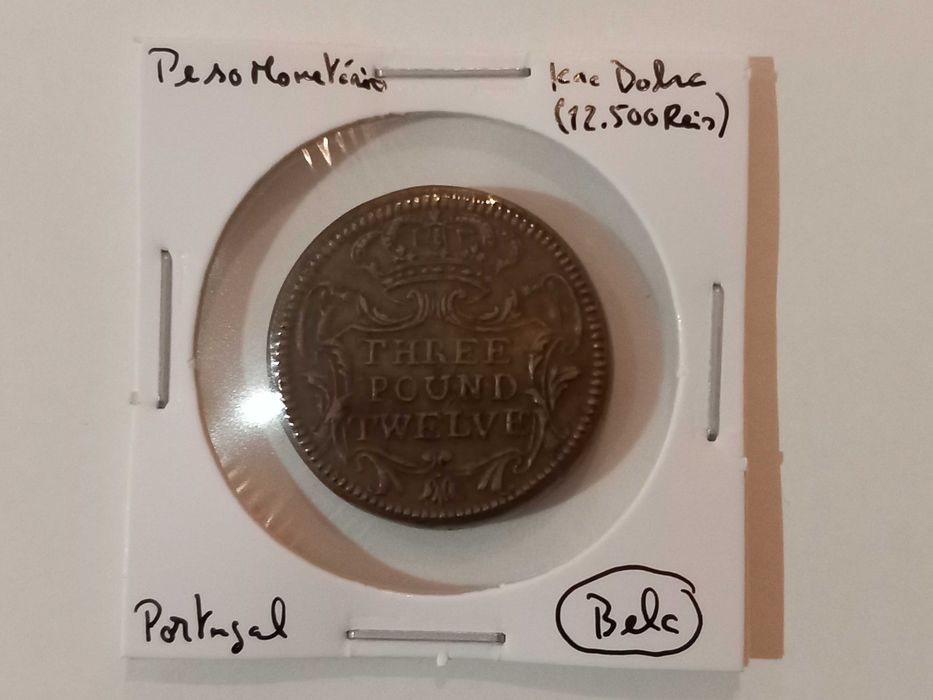 Peso Monetário para Dobra (12.500 Reis)