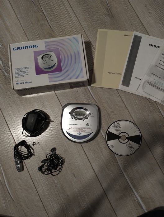 Discman odtwarzacz CD Grundig MP3 CD player

CDP 9200