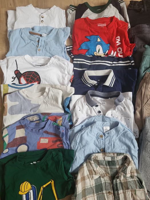 Paka ubrań 98 - 110