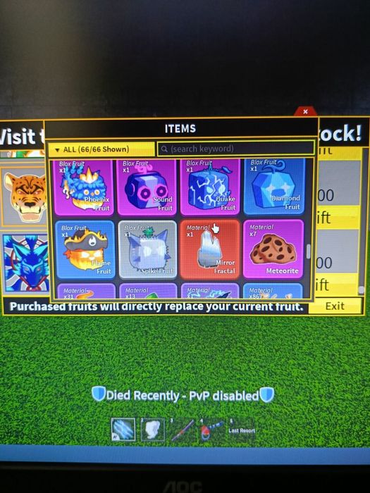 Аккаунт блокс фрутс(blox fruits)