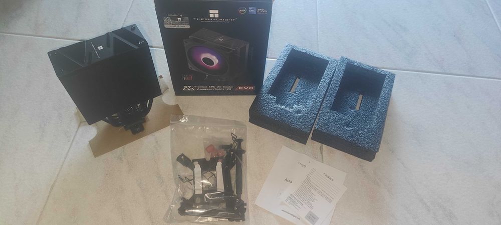 CPU Cooler (Novo nunca usado, mas sem ventoinha)