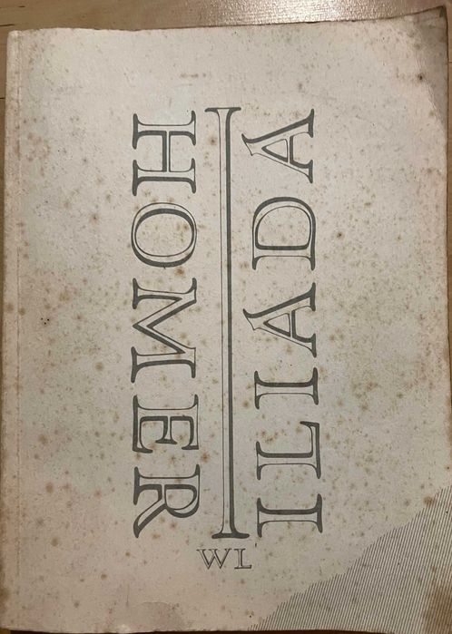 HOMER ILIADA książka z 1984