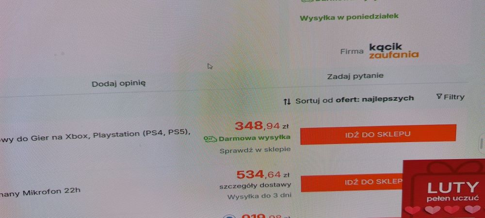 słuchawki gamingowe bezprzewodowe JBL quantum 360x wireless