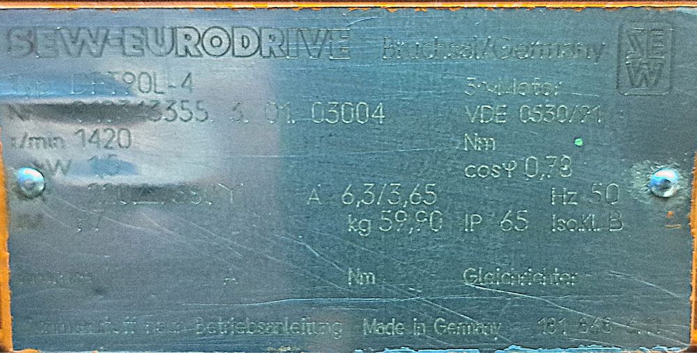 Pompa zębata   krzywkowa Johnson Pump SRTM65 czekolada oleje tłuszcze