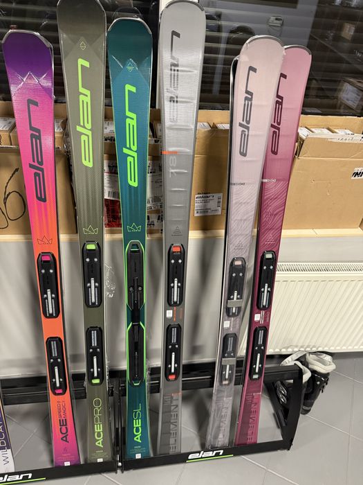 Nowe narty ELAN ACE Speed Magic SLX Set