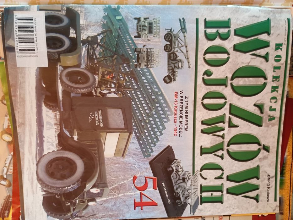 Gazetka Kolekcja Wozów Bojowych BM 13 Katiusza (Nr 54)
