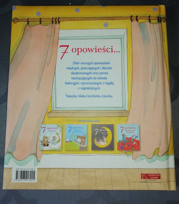 Książka 7 opowieści do czytania z babcią i dziadkiem!
