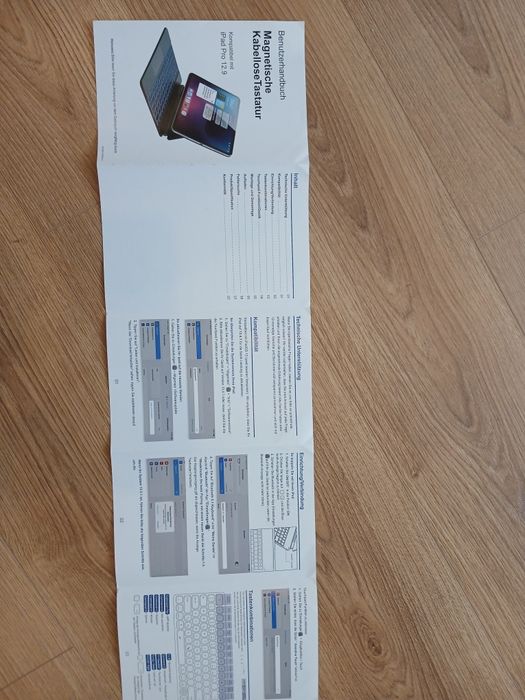 Klawiatura magnetyczna kompatibilna z iPad Pro 12.9