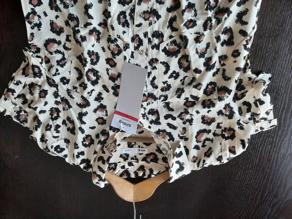Nowa bluzka damska panterka rozmiar S