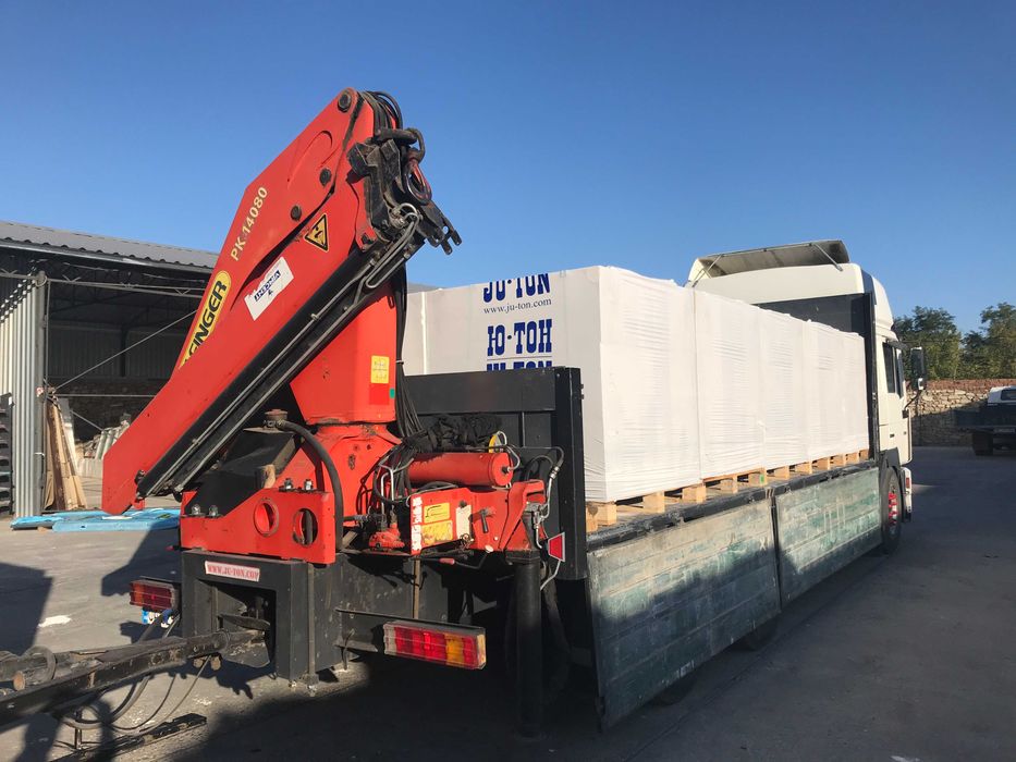 Доставка 5-22т: будматеріали маніпулятором