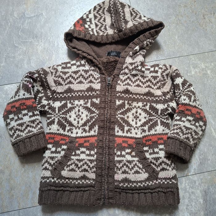 Gruby sweterek Next r. 98