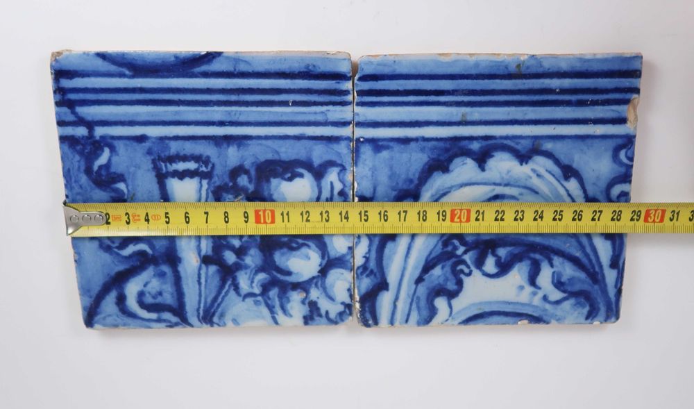 Painel de 2 Azulejos Portugueses Séc. XVIII