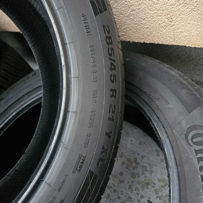 Пара/шт літо 285/45 R21 113Y XL * Continental SportContact 5 ContiSeal