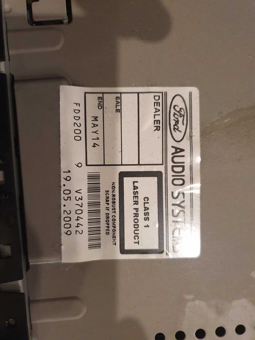 Radio Ford Focus mk 2 lift sprawne ramka komplet