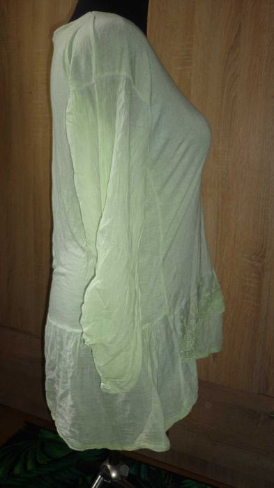 Made in Italy- dłuższa bawełniana bluzka  r;L/XL