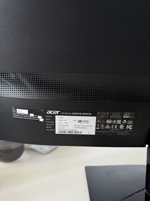 Монітор Acer HA240Y