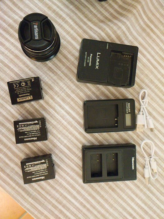 Panasonic Lumix G7 + Lentes e Baterias