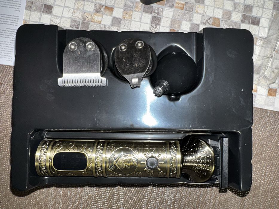 Машинка для стрижки NEW POWER GX500 4 в 1, тример, USB