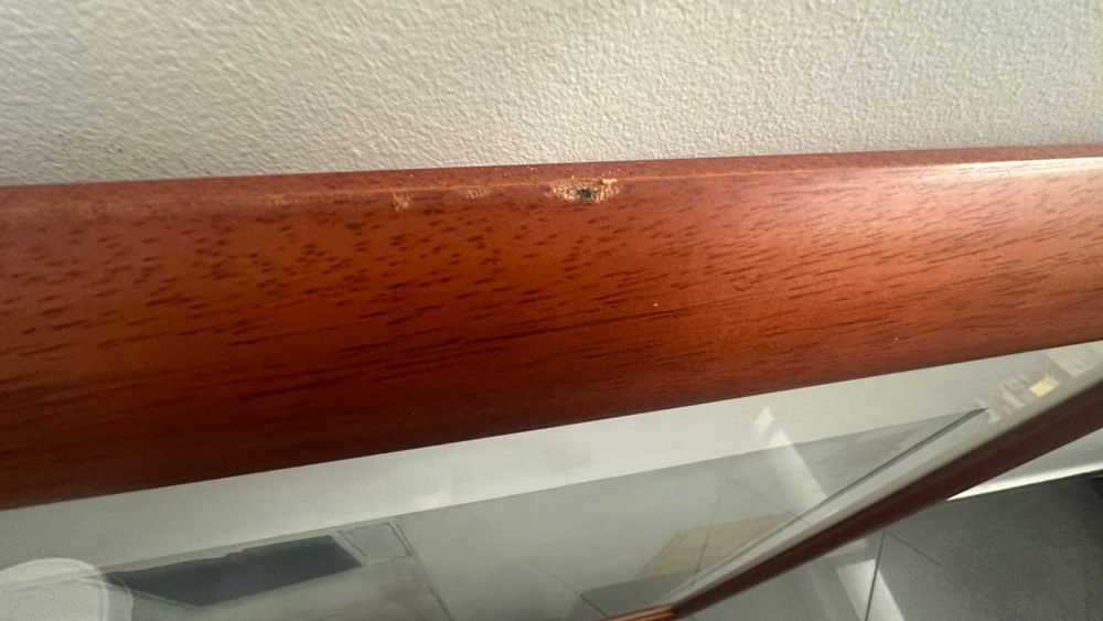 Moldura quadrada Madeira