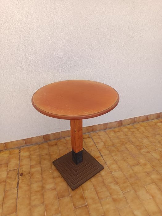 Mesa Ferro Fundido e Madeira (Pronta Entrega)