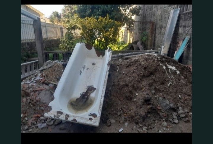 Faço cargas de entulho